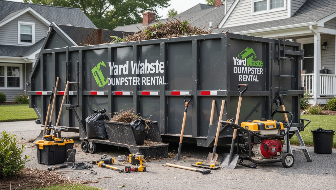 Yard Waste Dumpster Rental